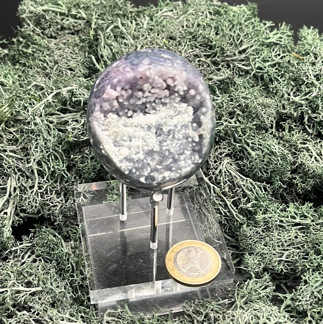 Trauben Achat Druzy Kugeln aus Indonesien (155g) - crystal paradise