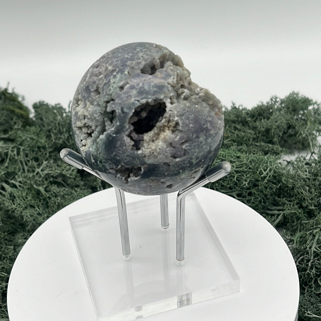 Trauben Achat Druzy Kugeln aus Indonesien (317g) - crystal paradise