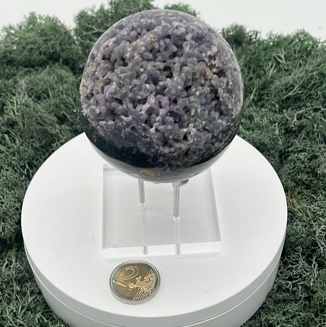 Trauben Achat Druzy Kugeln aus Indonesien (543g) - crystal paradise