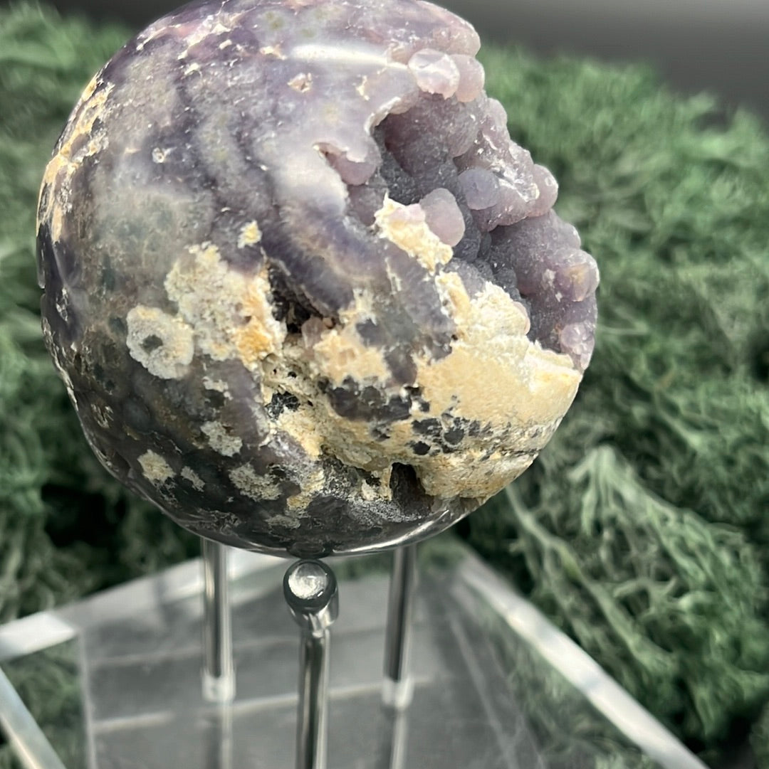 Trauben Achat Druzy Kugeln aus Indonesien (162g) - crystal paradise