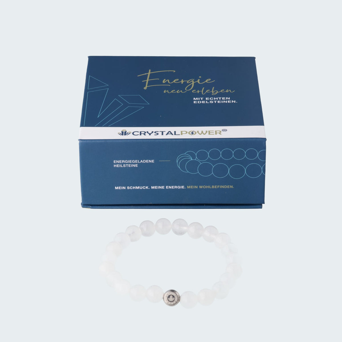 Bergkristall – Klarheit & Fokus - Armband crystalpower® - crystal paradise