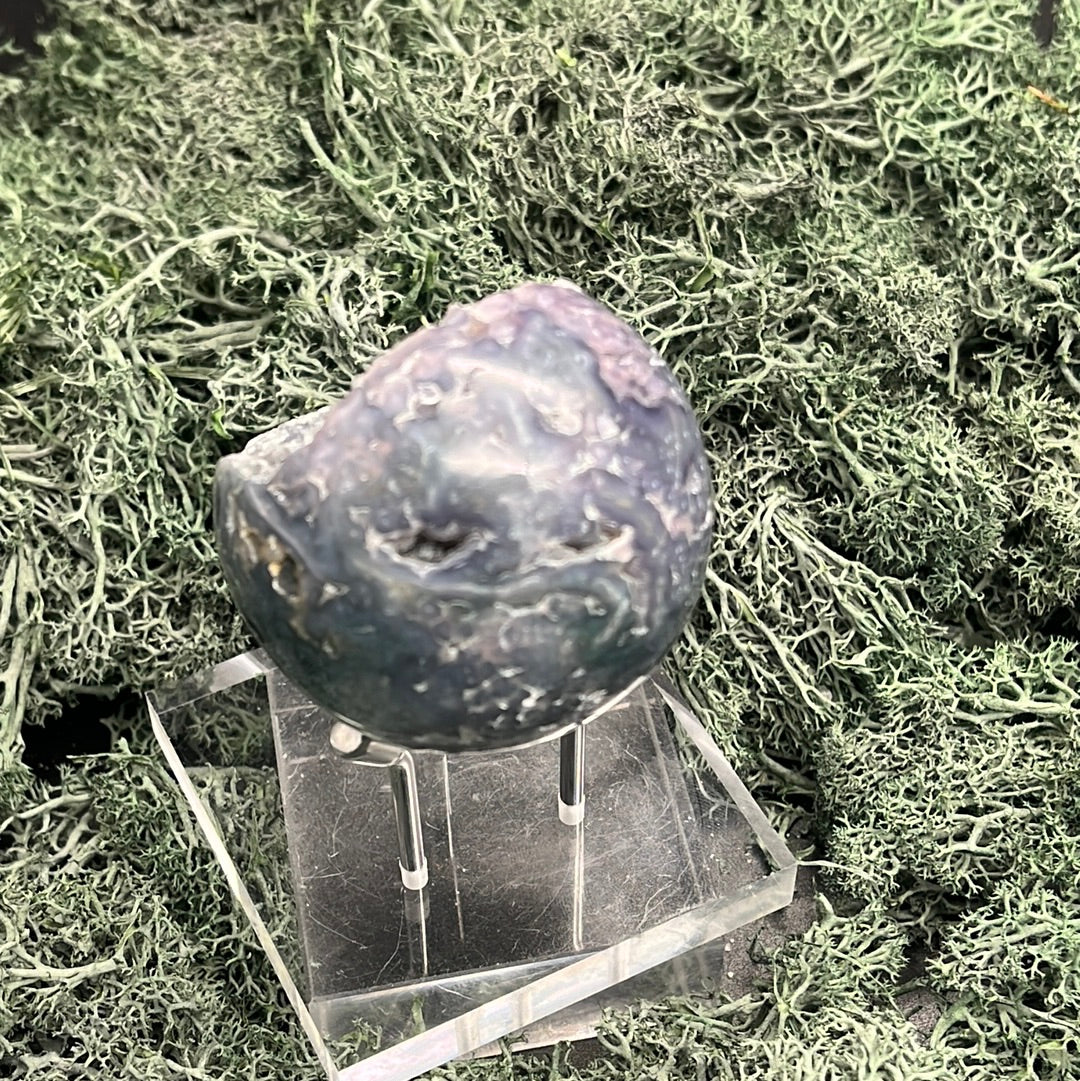 Trauben Achat Druzy Kugeln aus Indonesien (155g) - crystal paradise