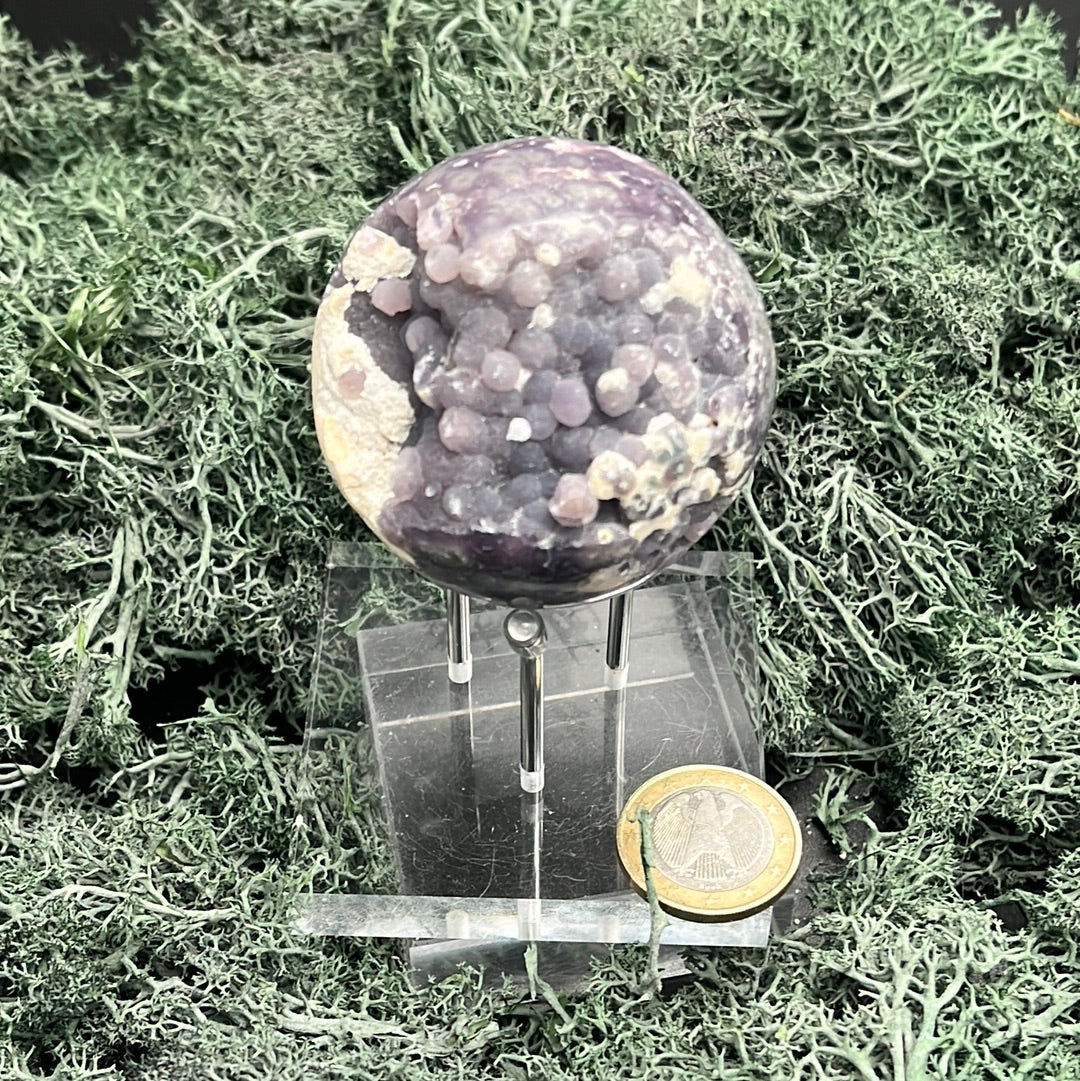 Trauben Achat Druzy Kugeln aus Indonesien (162g) - crystal paradise