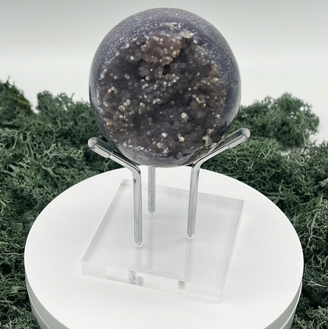 Trauben Achat Druzy Kugeln aus Indonesien (403g) - crystal paradise
