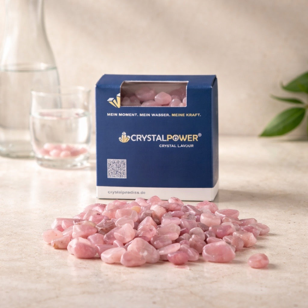 Rosenquarz – Harmonie & Herzöffnung - crystal flavour - crystal paradise