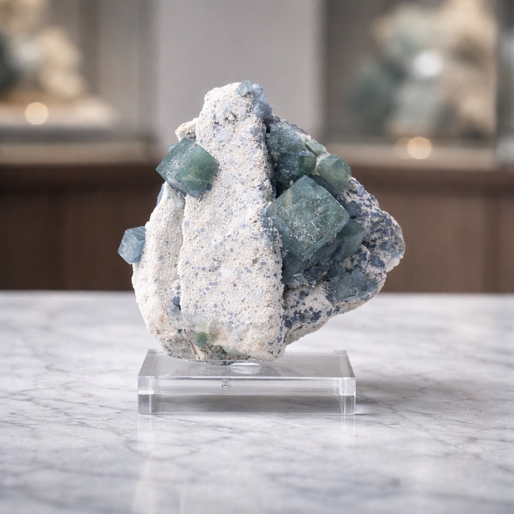 Mo Landi Fluorit aus der inneren Mongolei (163g) - crystal paradise