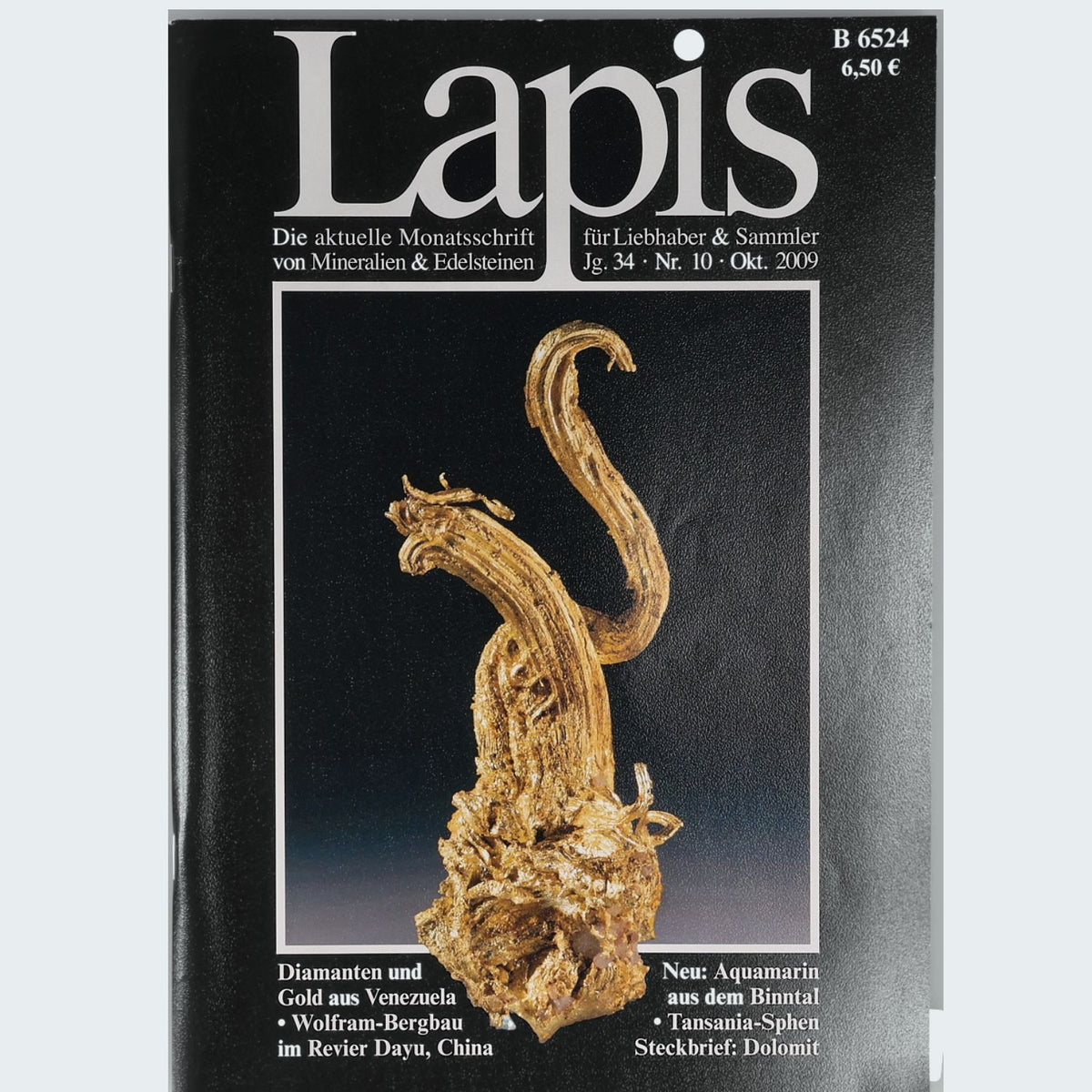 Lapis Mineralien Magazin Jahrgang 2009 Fachzeitschrift Mineralogie Sammler