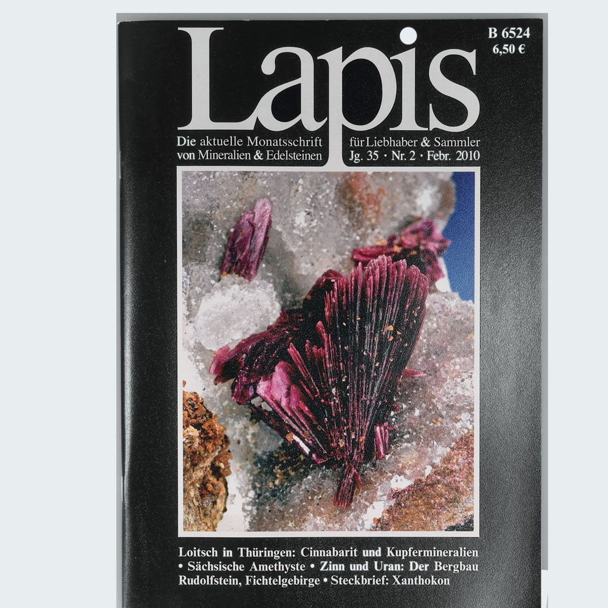 Lapis Magazin Jahrgang 2010 Mineralien Fachzeitschrift für Sammler