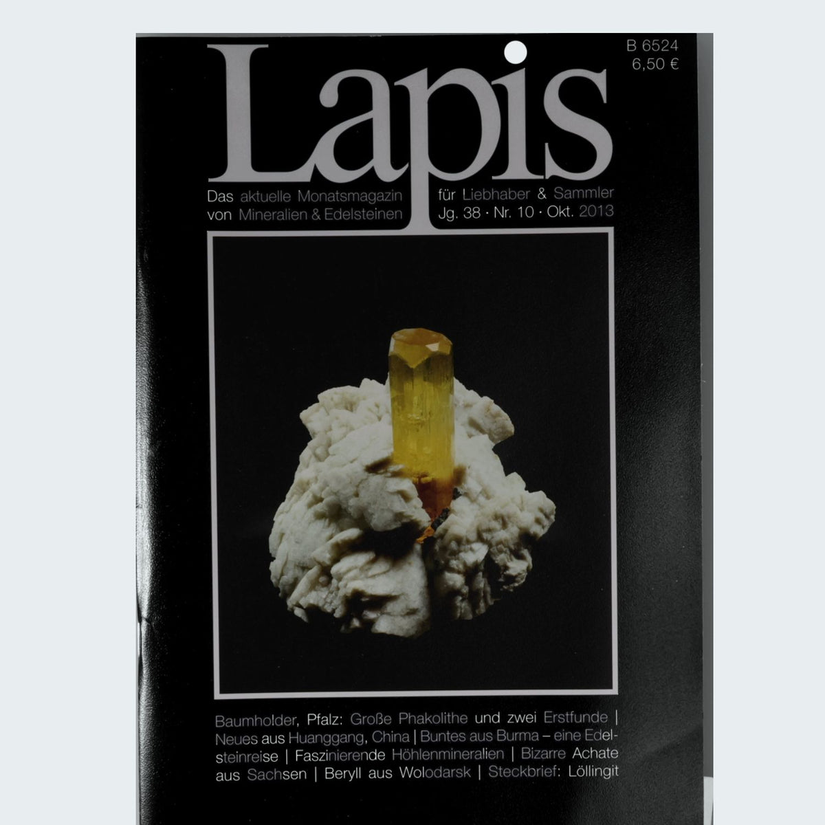Lapis Magazin Jahrgang 2013 Mineralogie Fachzeitschrift für Mineraliensammler
