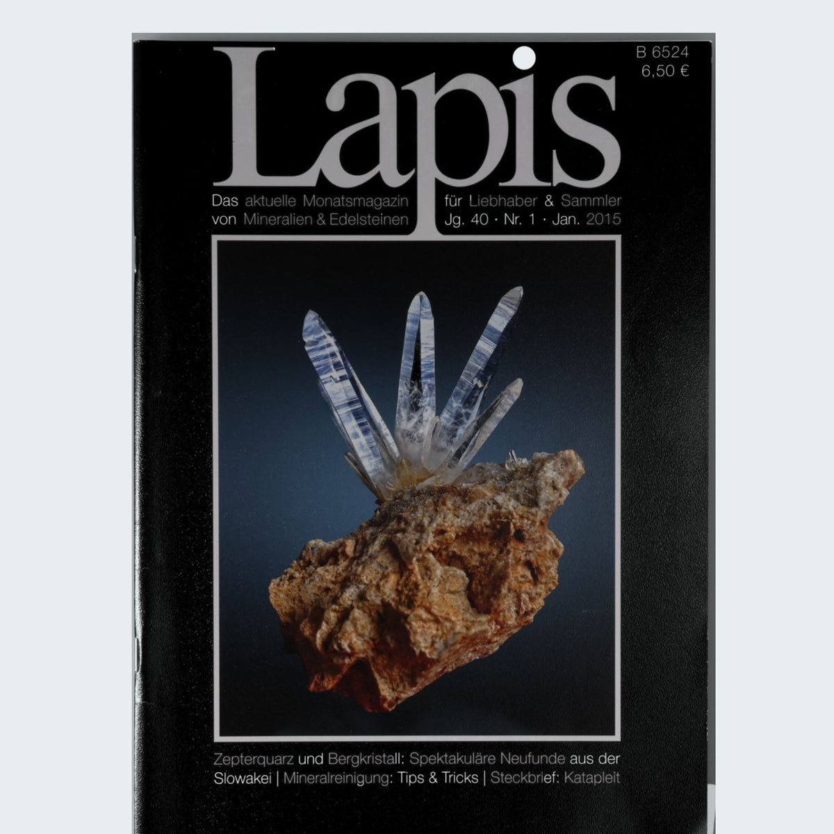 Lapis Mineralien Magazin Jahrgang 2015 Jg. 40 Fachzeitschrift Mineralogie