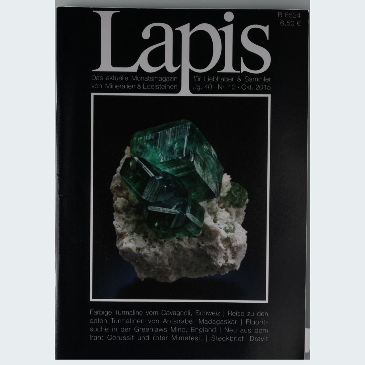 Lapis Mineralien Magazin Jahrgang 2015 Jg 40 Fachzeitschrift Mineralogie gebraucht