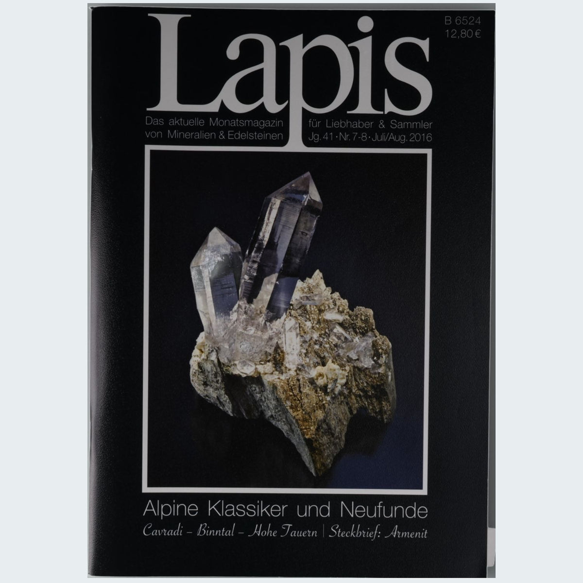Lapis Mineralien Magazin Jahrgang 2016 Jg. 41 Fachzeitschrift für Sammler und Mineralogie