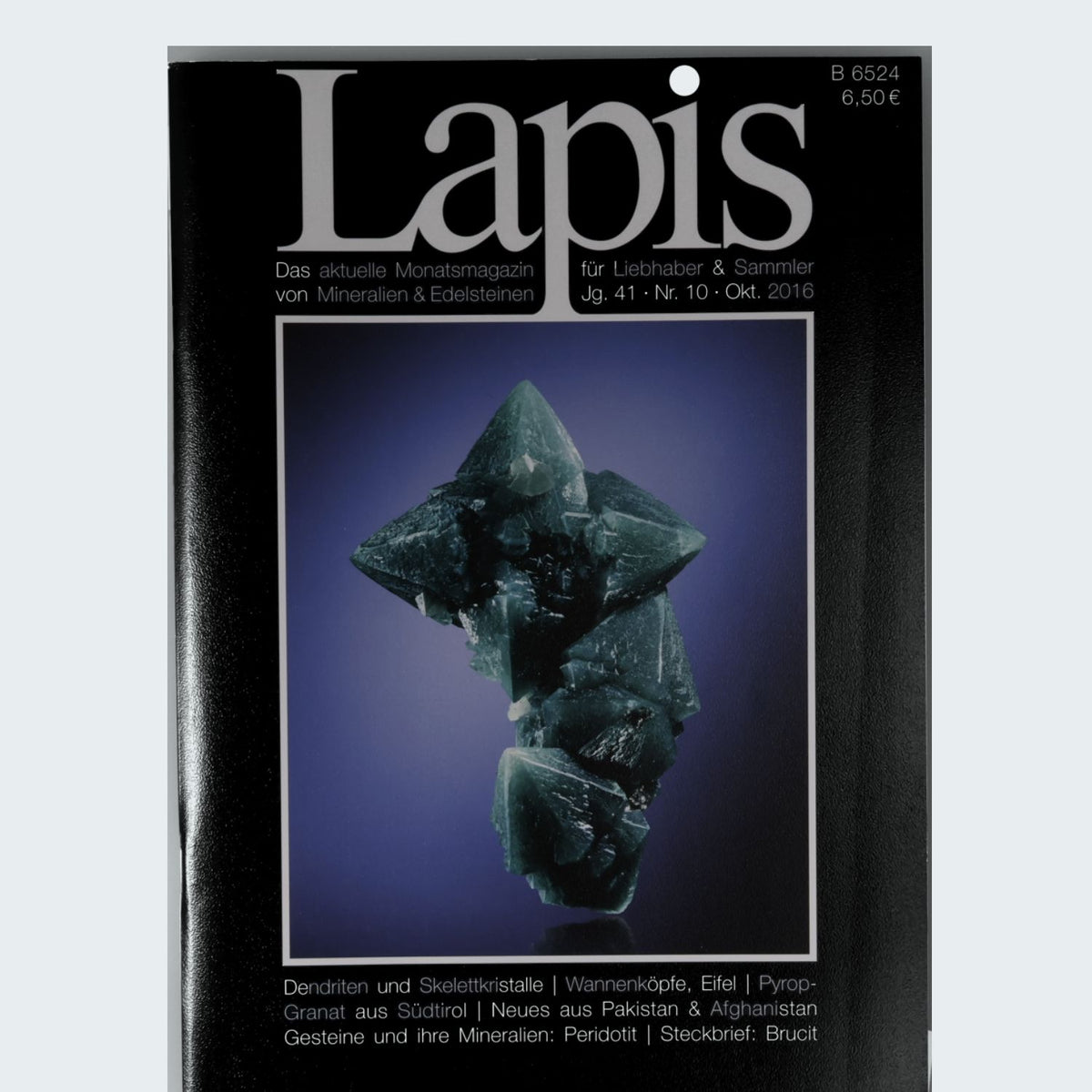 Lapis Magazin Jahrgang 2016 Mineralogie Fachzeitschrift für Kristall Sammler
