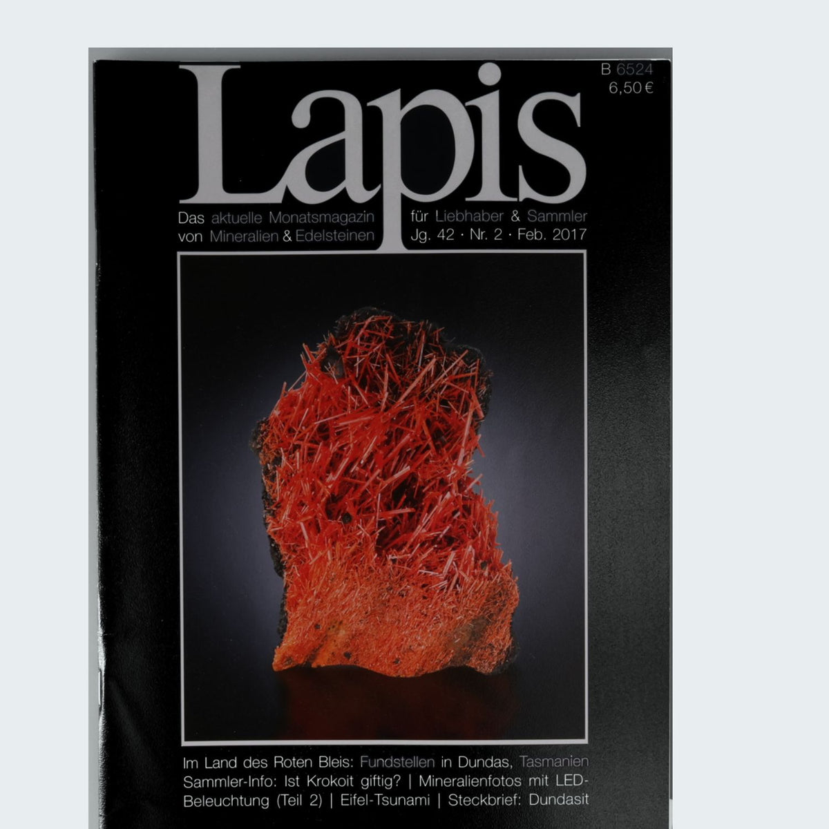 Lapis Magazin Jahrgang 2017 Mineralogie Fachzeitschrift Christian Weise Verlag