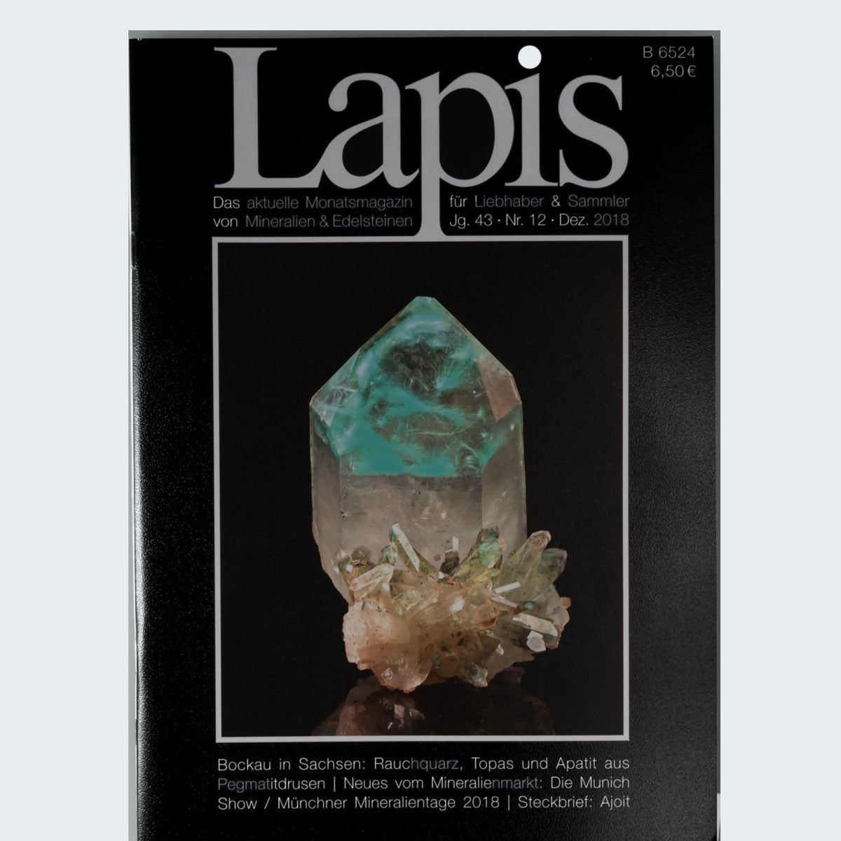 Lapis Mineralien Magazin Jahrgang 2018 Jg. 43 Fachzeitschrift Mineralogie