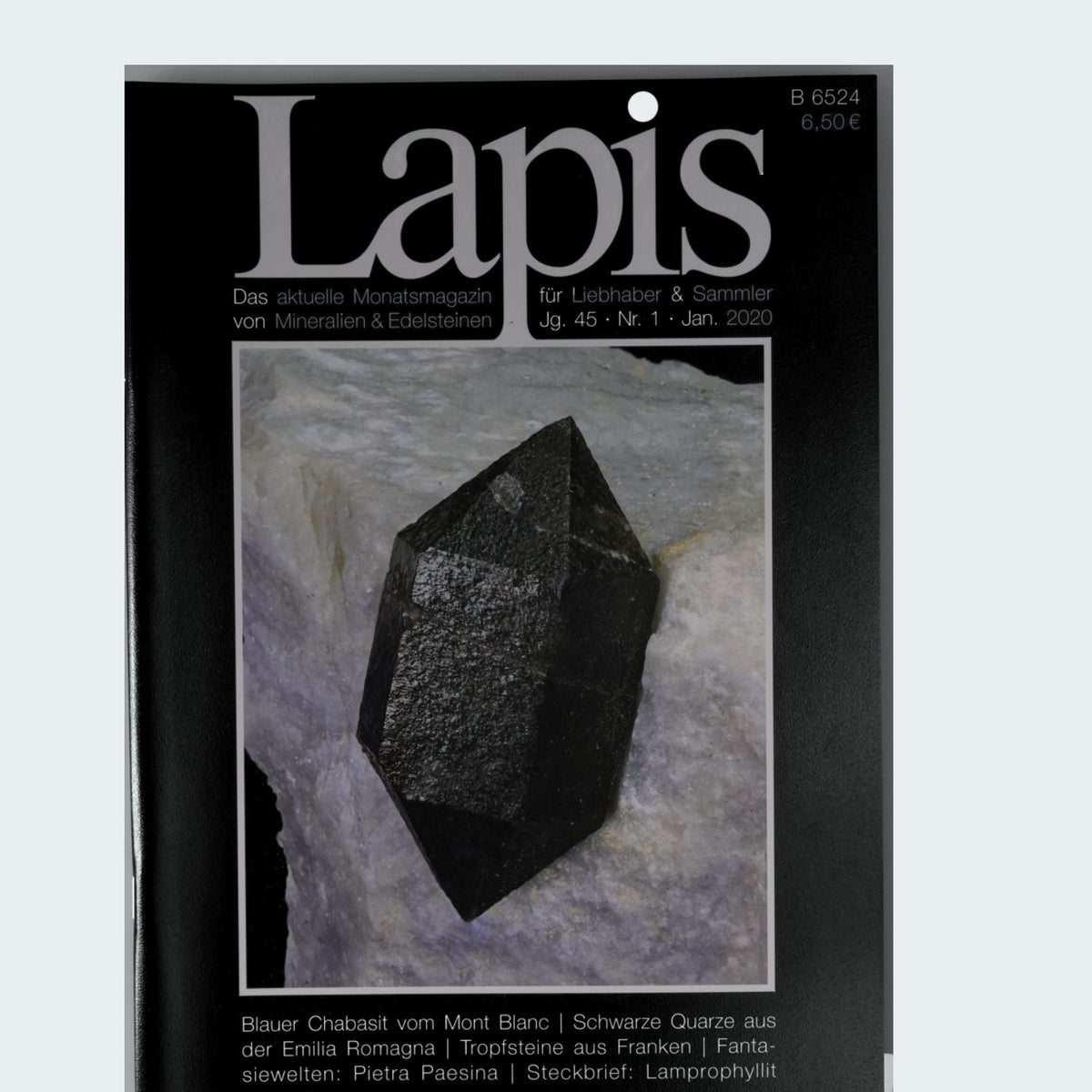 Lapis Magazin Jahrgang 2020 Mineralogie Fachzeitschrift Christian Weise Verlag