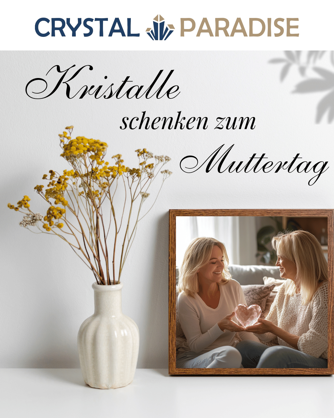 Kristalle schenken zum Muttertag