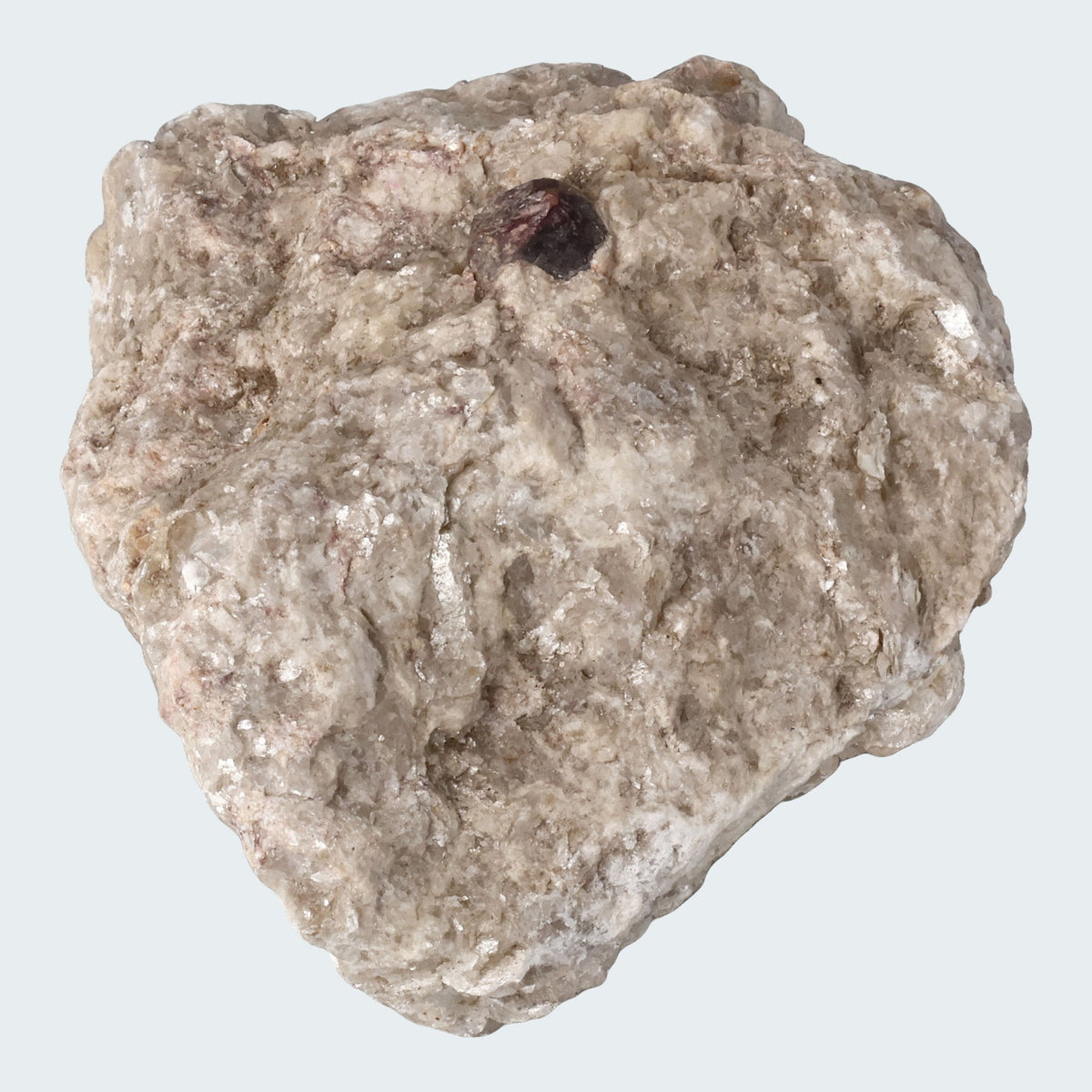 Almandin Granat in Muttergestein aus Brasilien (906g) – Ansicht 2