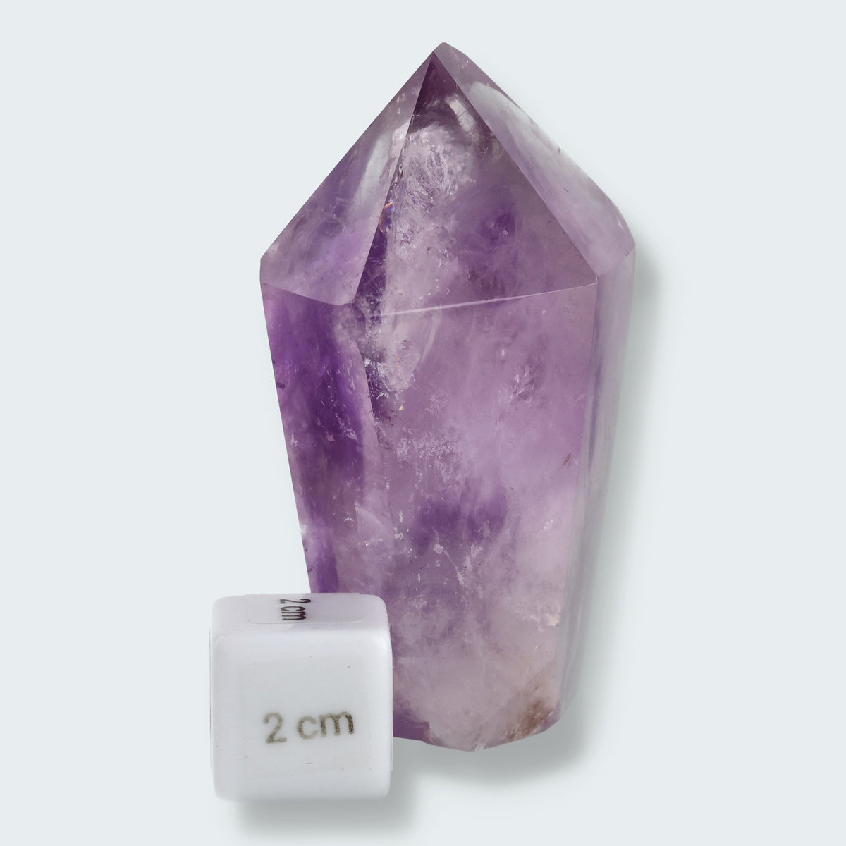 Amethyst Spitze aus Brasilien (207g-8cm) – Ansicht 4