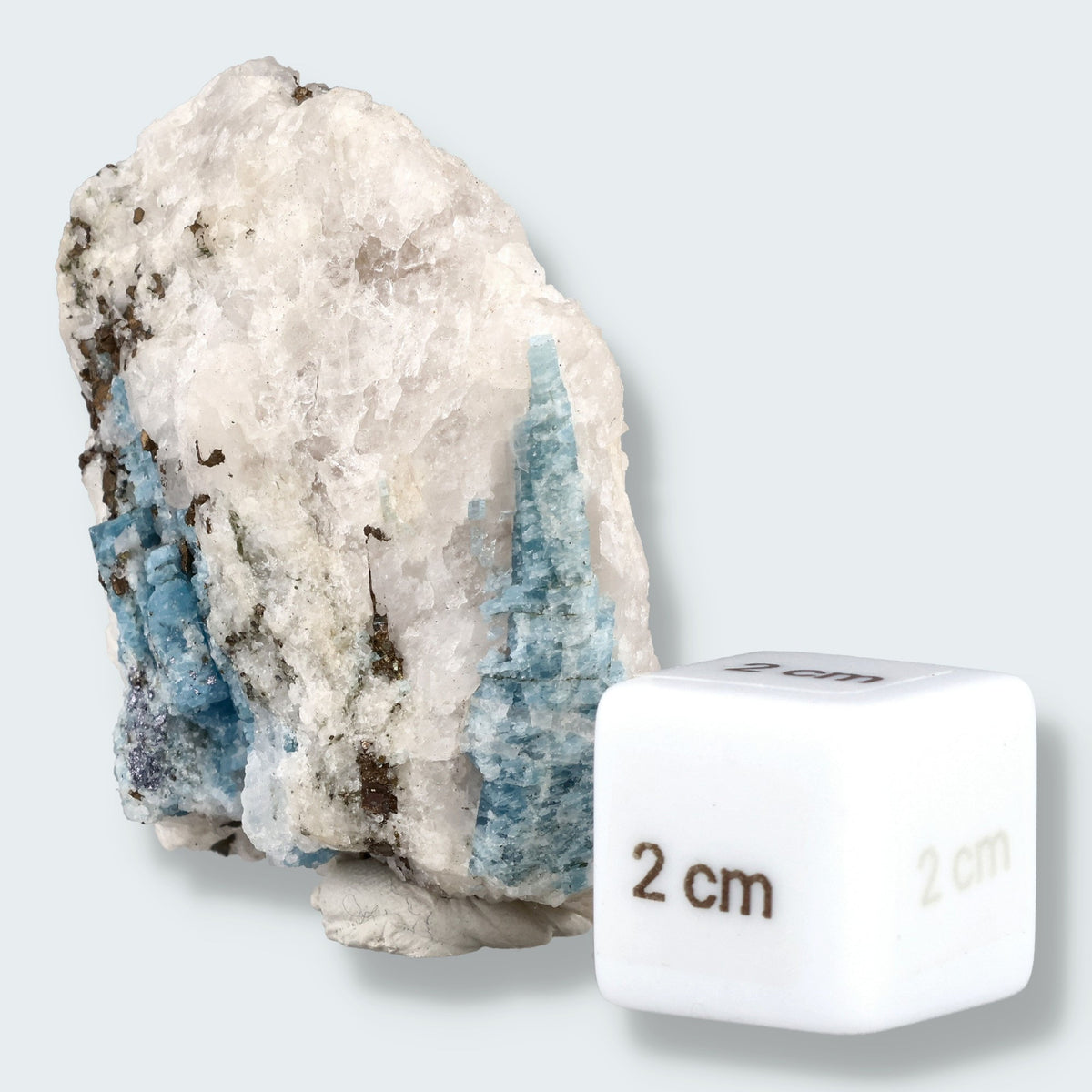 Aquamarin aus dem Habachtal, Österreich (63g) – Ansicht 3