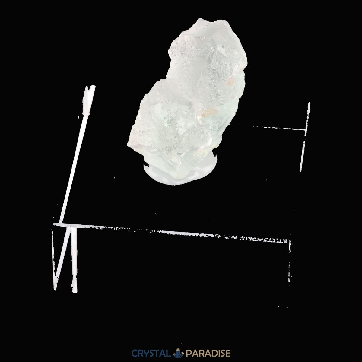 Aquamarin Kristall auf Feldspat aus Pakistan (19g) – Ansicht 9