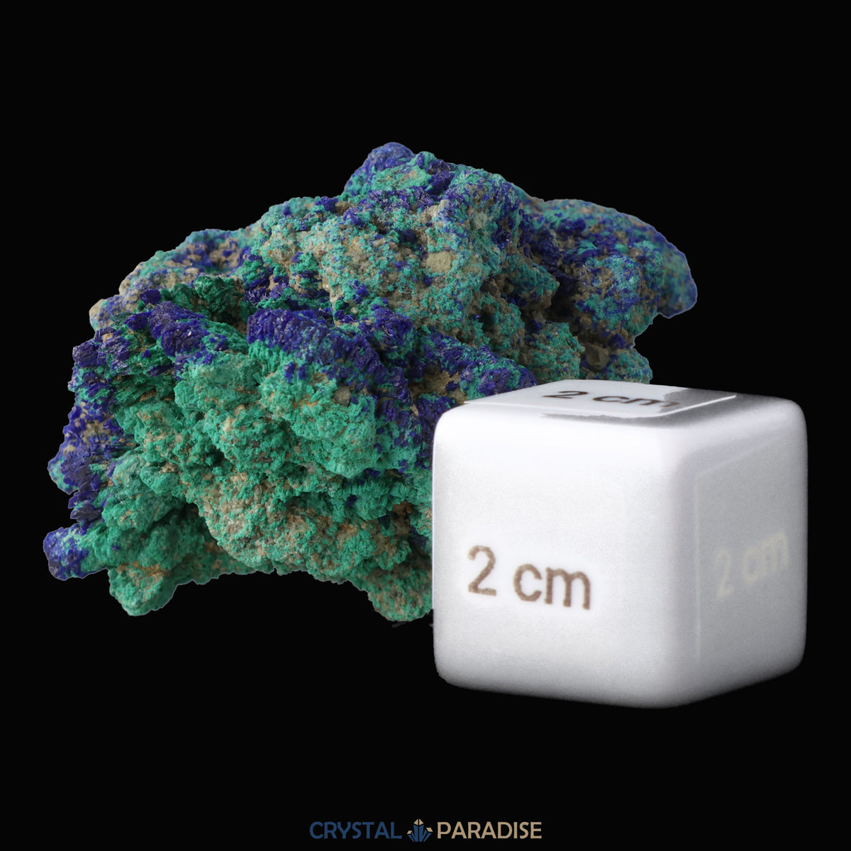Azurit Malachit Stufe aus Kasachstan (75g) – Ansicht 6