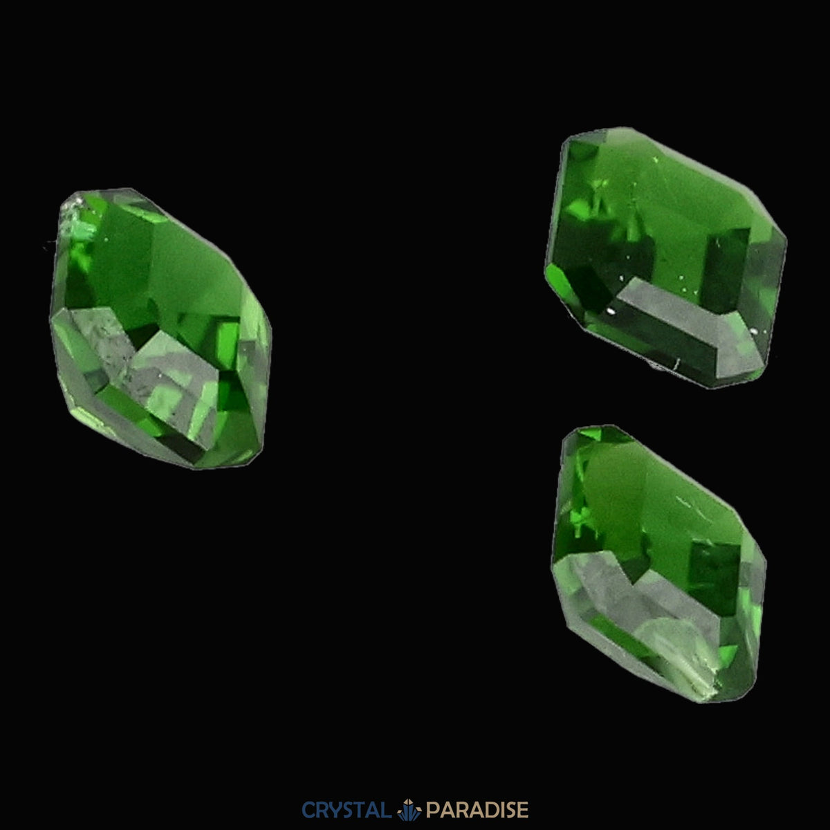 Chromdiopsid aus Russland geschliffen Set (2,1 ct) – Ansicht 10