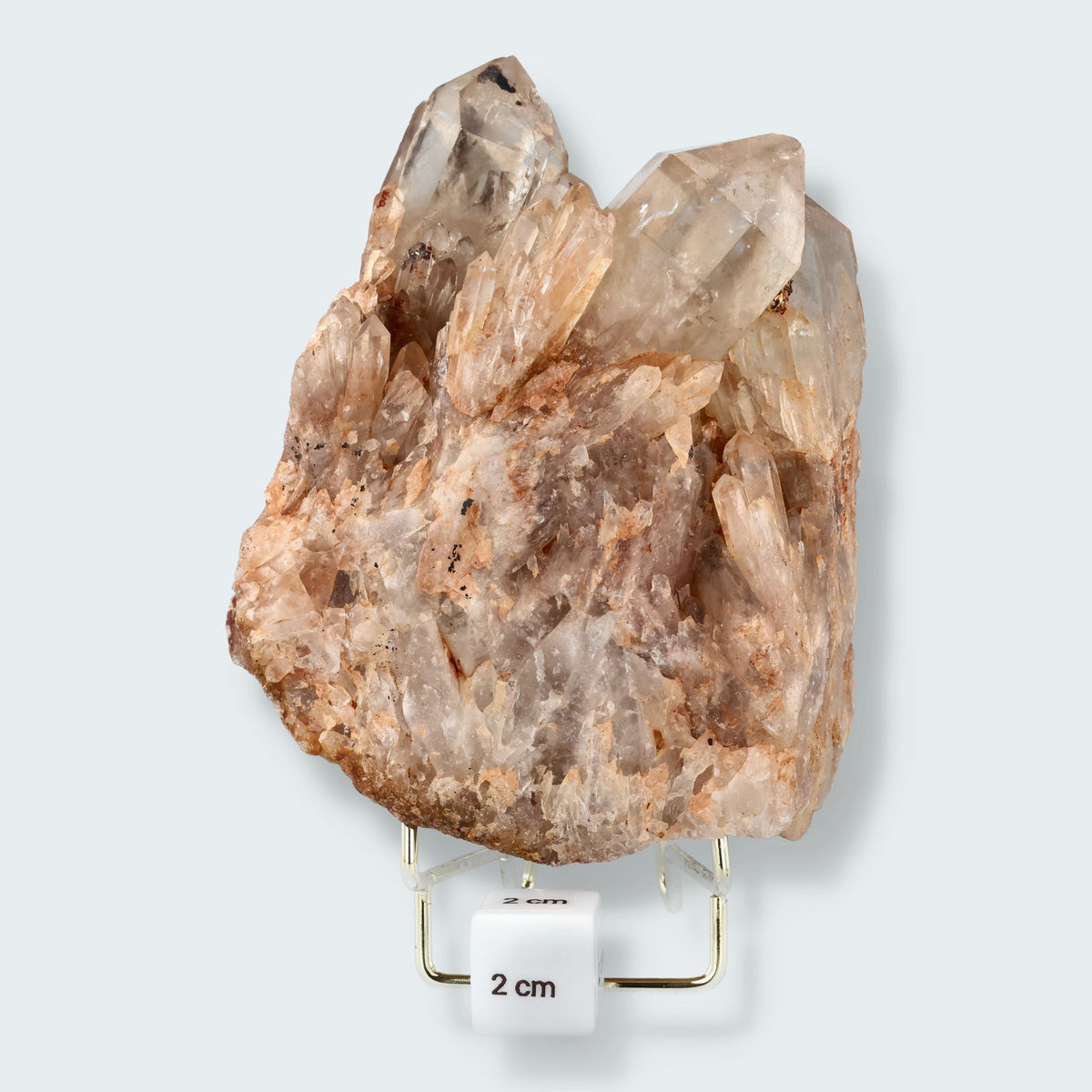 Citrin Stufe aus Kunduluni, Kongo (1821g) - unbehandelt – Ansicht 2