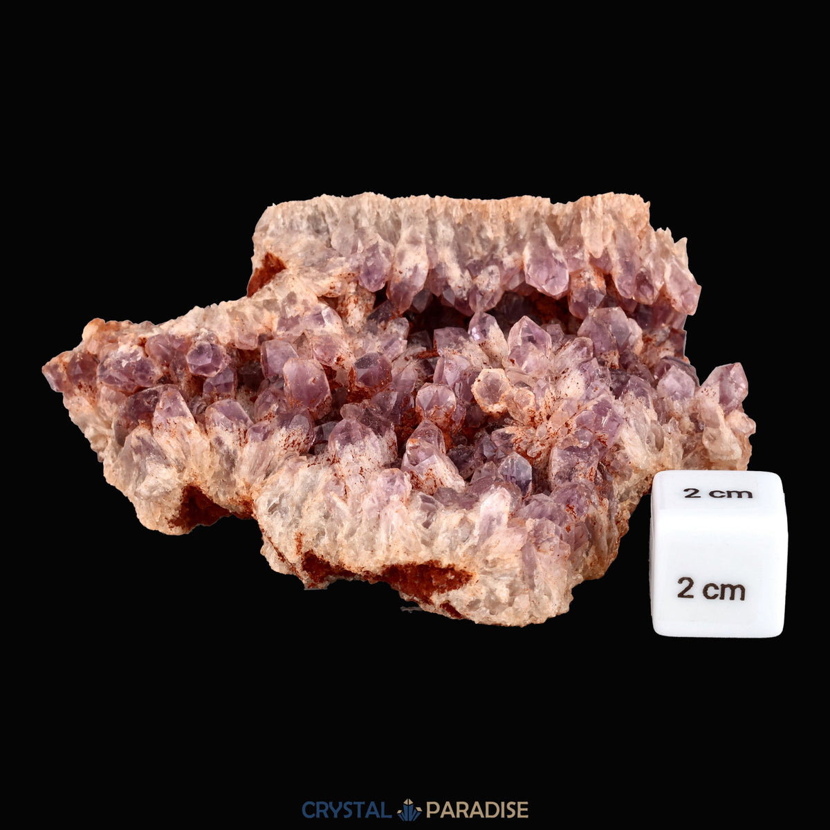 Cloudy Amethyst aus Sambia (350g) – Ansicht 5