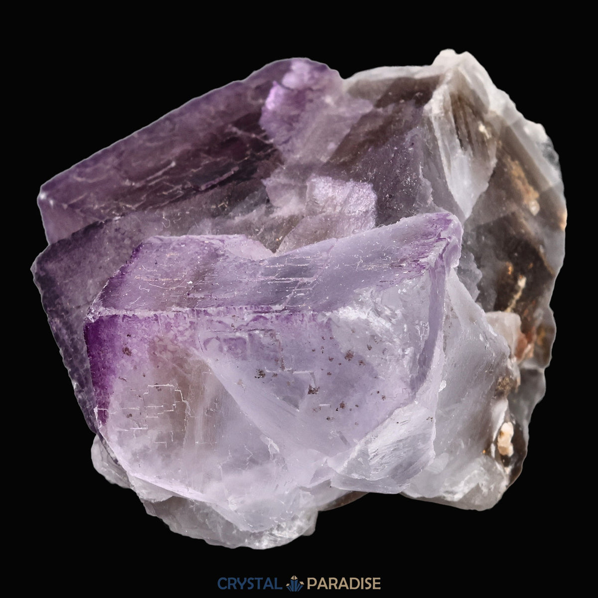 Fluorit Stufe aus Baluchistan Pakistan (88g) mit Phantom – Ansicht 6