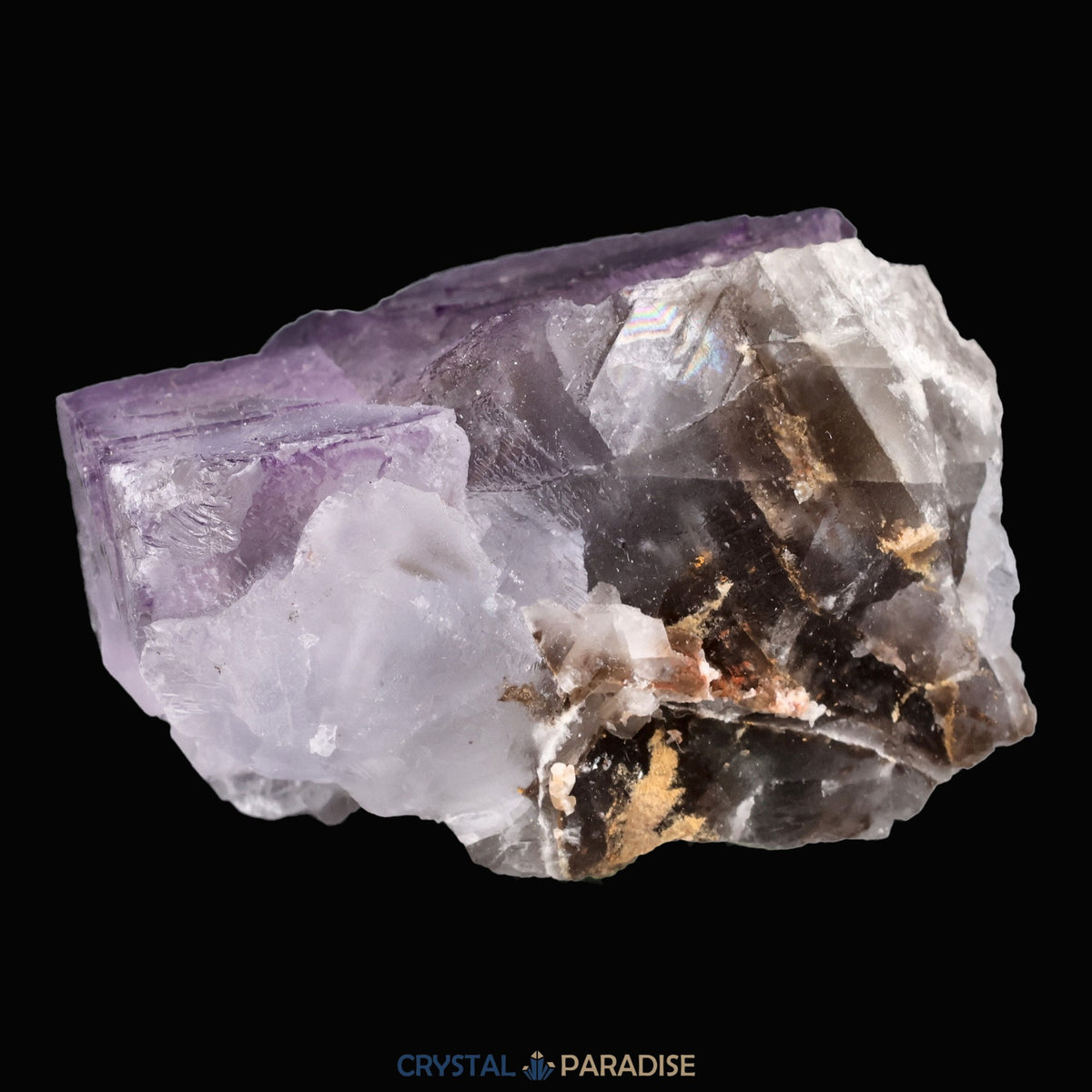 Fluorit Stufe aus Baluchistan Pakistan (88g) mit Phantom – Ansicht 7