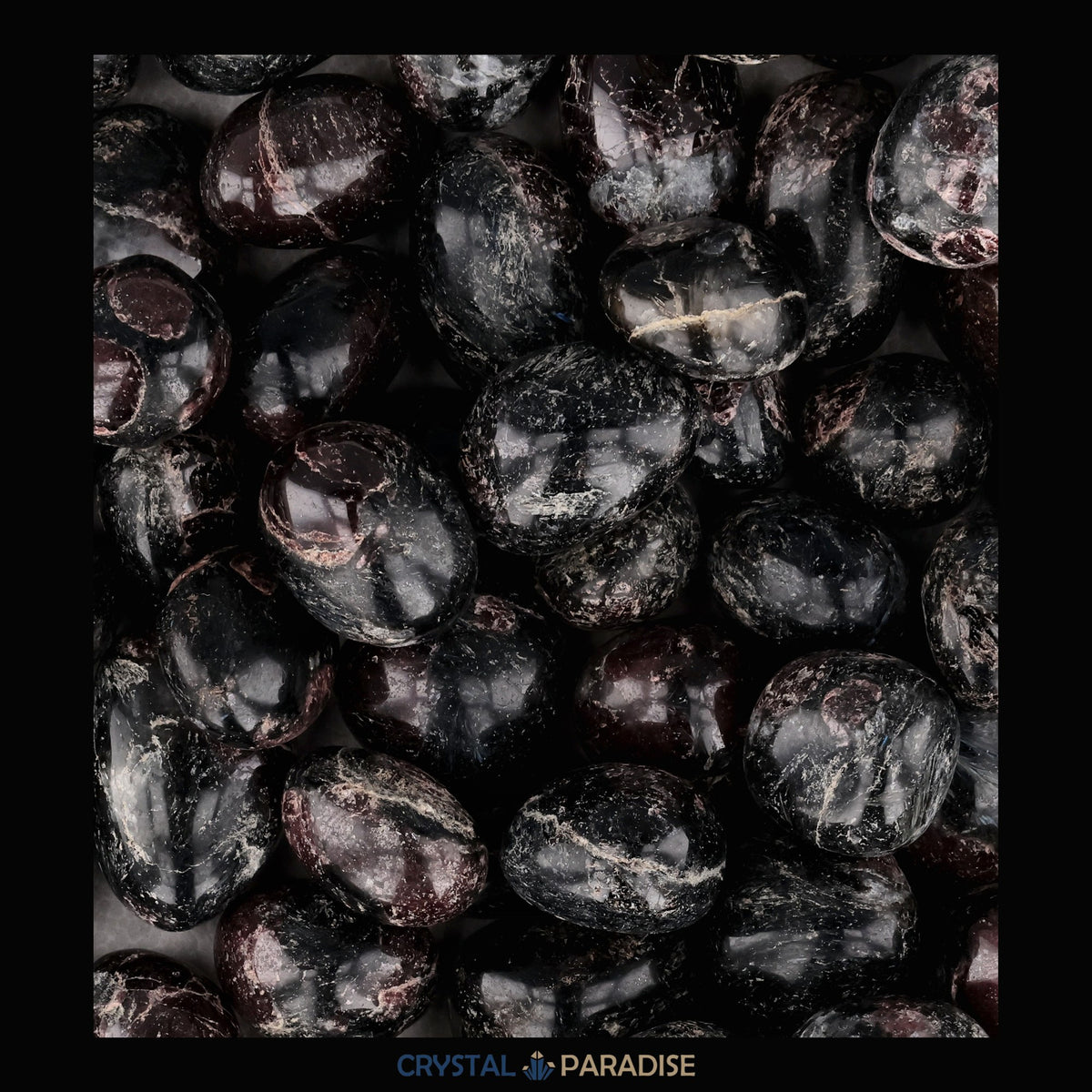 Granat Trommelsteine – Ansicht 9