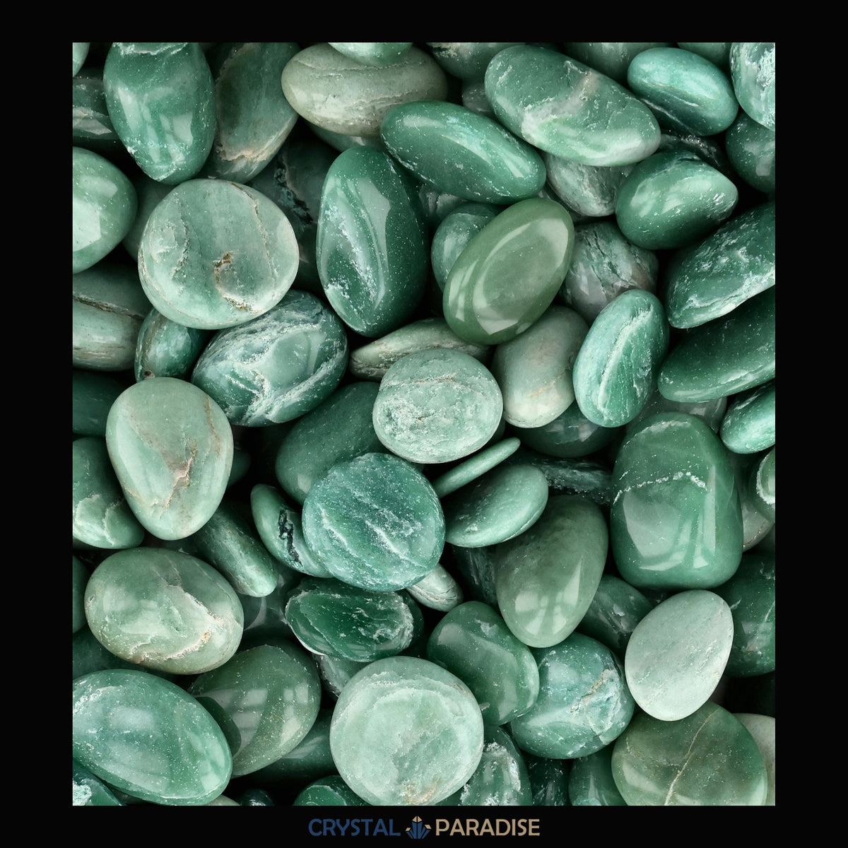 Green Mica Trommelsteine – Ansicht 7