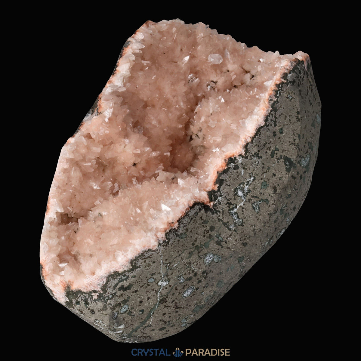 Heulandit Euzeolit Geode aus Indien (483g) – Ansicht 5