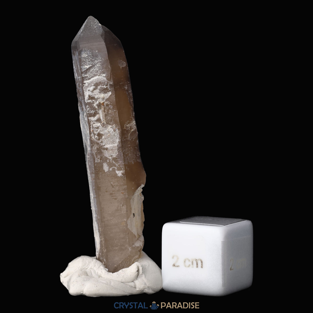 Hyalith (UV Reaktiv) und Rauchquarz aus Namibia (31g) – Ansicht 10