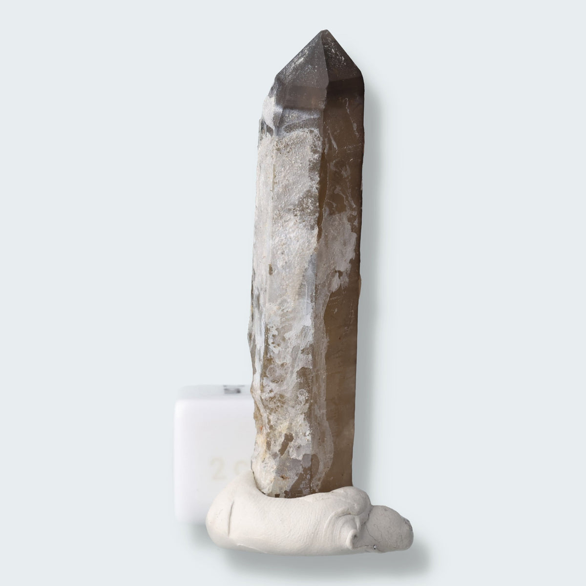 Hyalith (UV Reaktiv) und Rauchquarz aus Namibia (31g) – Ansicht 5