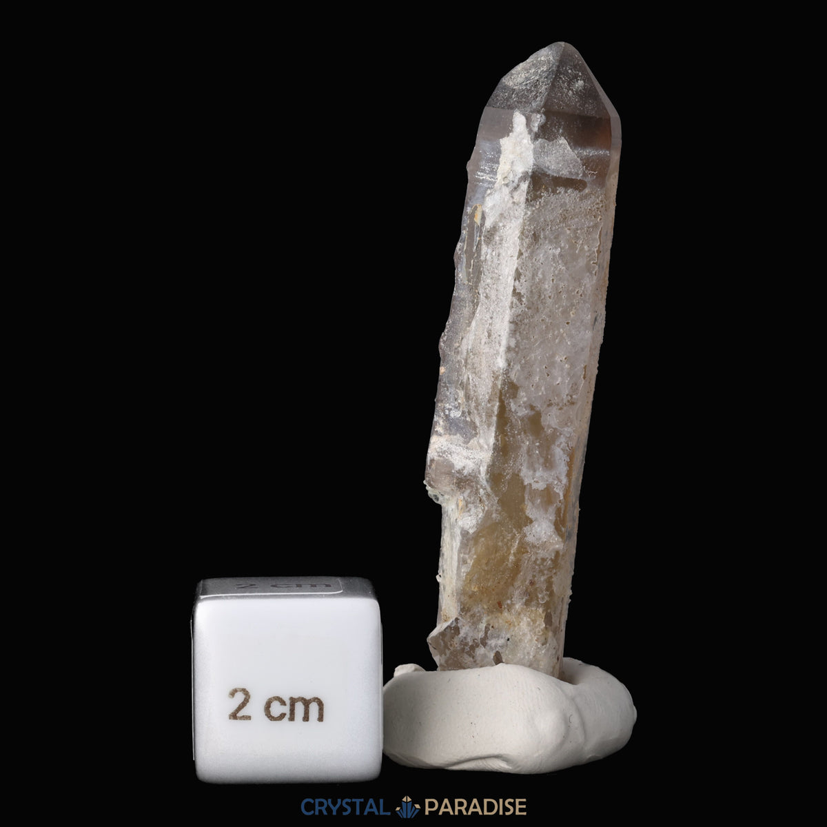 Hyalith (UV Reaktiv) und Rauchquarz aus Namibia (31g) – Ansicht 6