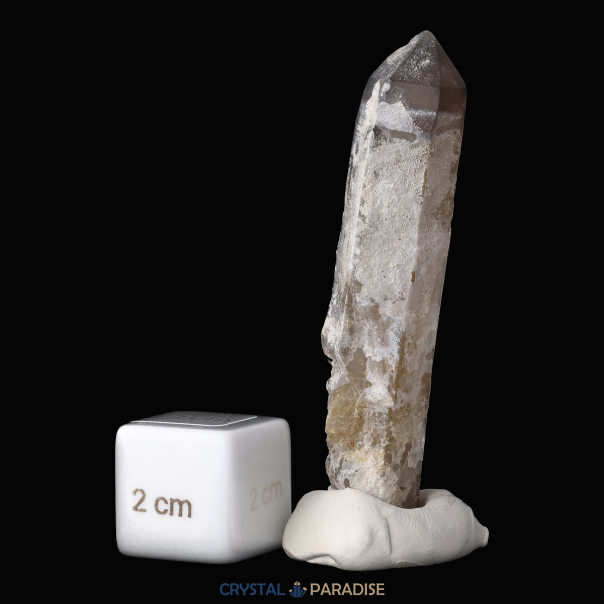 Hyalith (UV Reaktiv) und Rauchquarz aus Namibia (31g) – Ansicht 7