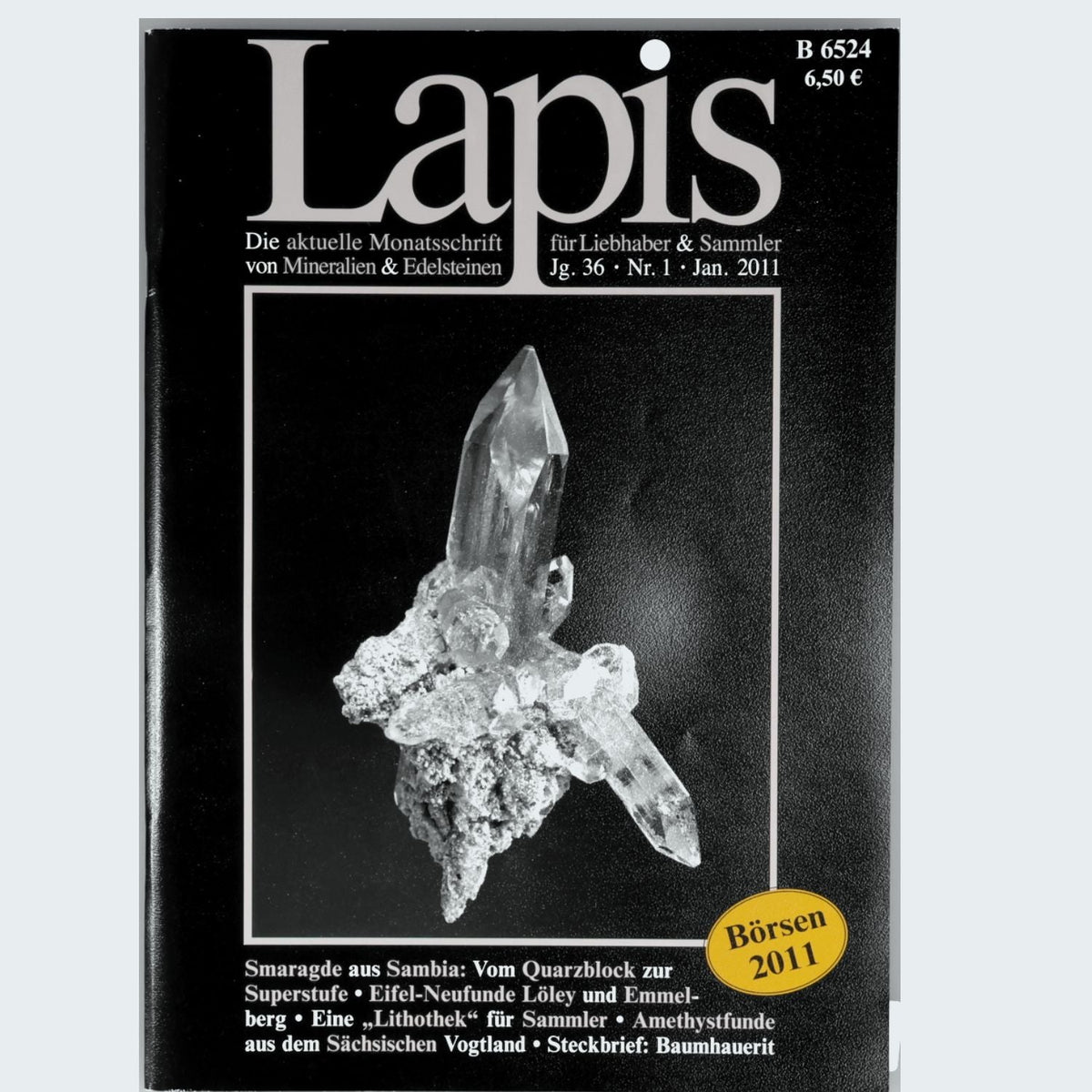 Lapis Mineralien Magazin Jahrgang 2011 Jg. 36 Fachzeitschrift Mineralogie gebraucht