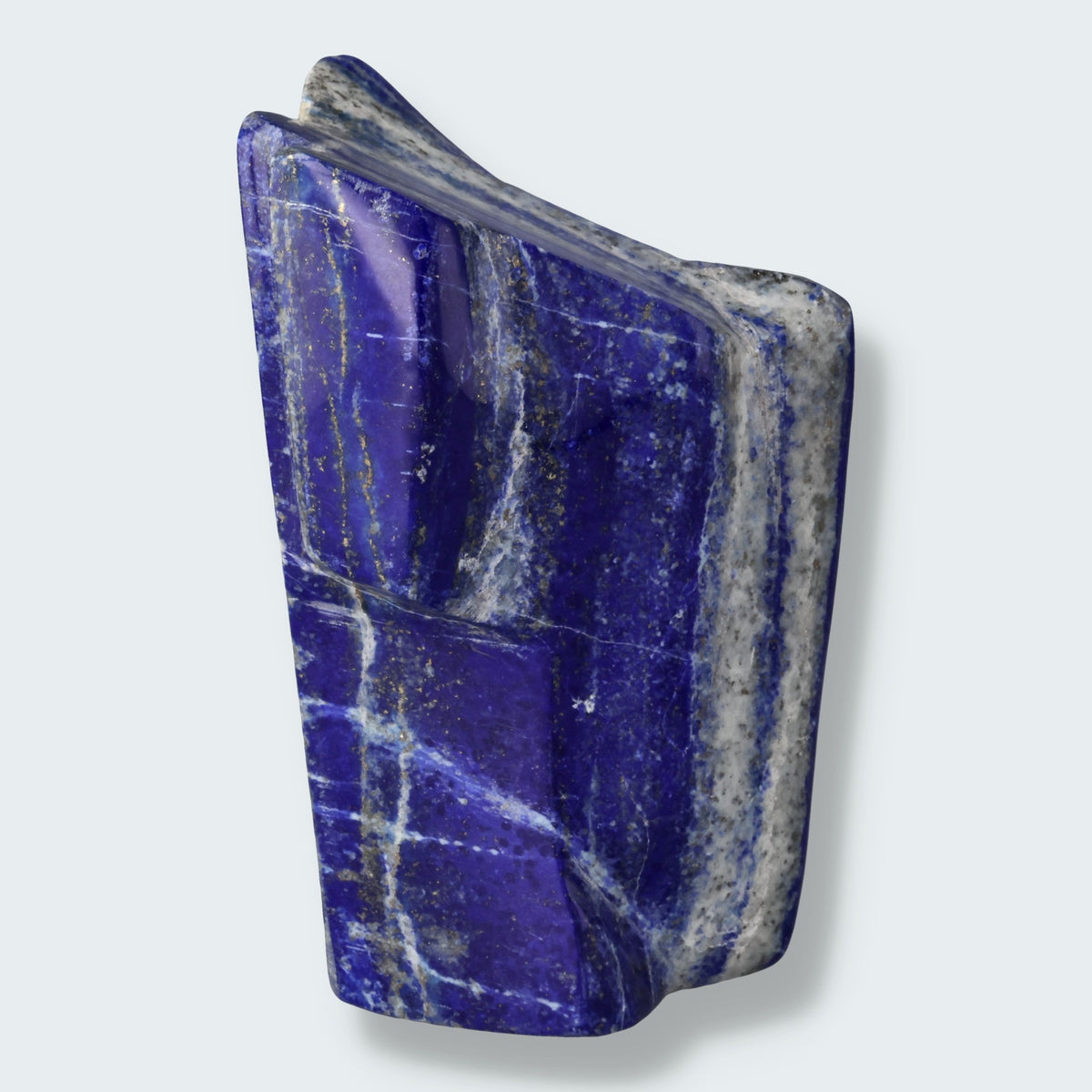 Lapis Lazuli Freeform poliert aus Afghansitan (464g) – Ansicht 2
