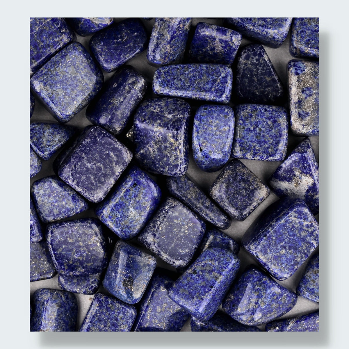Lazurit Trommelsteine – Ansicht 2