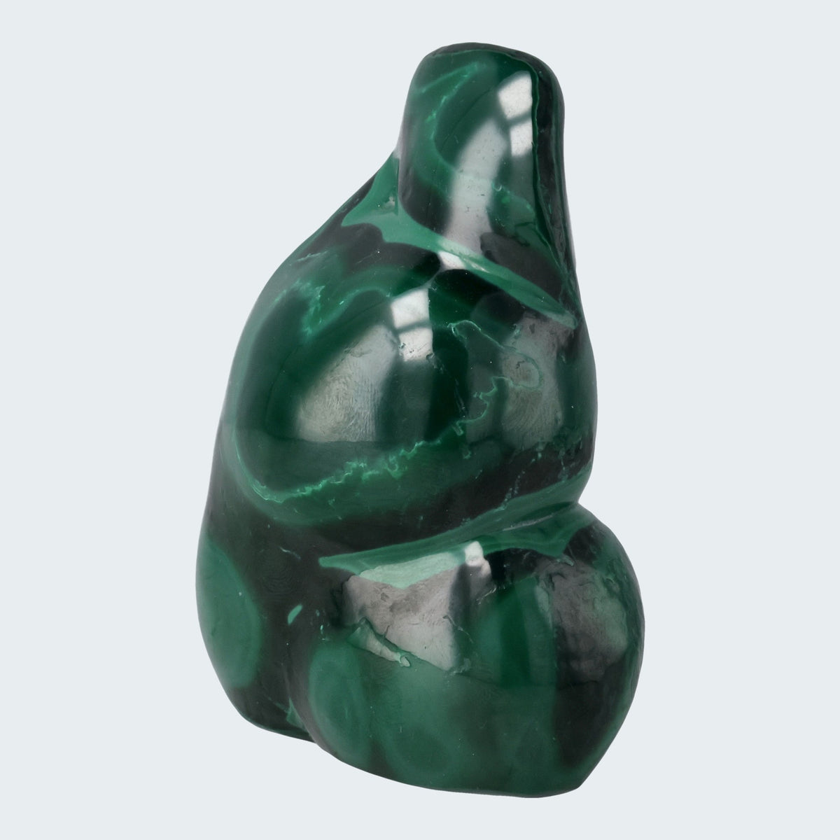 Malachit Handstufe poliert (409g) – Ansicht 2