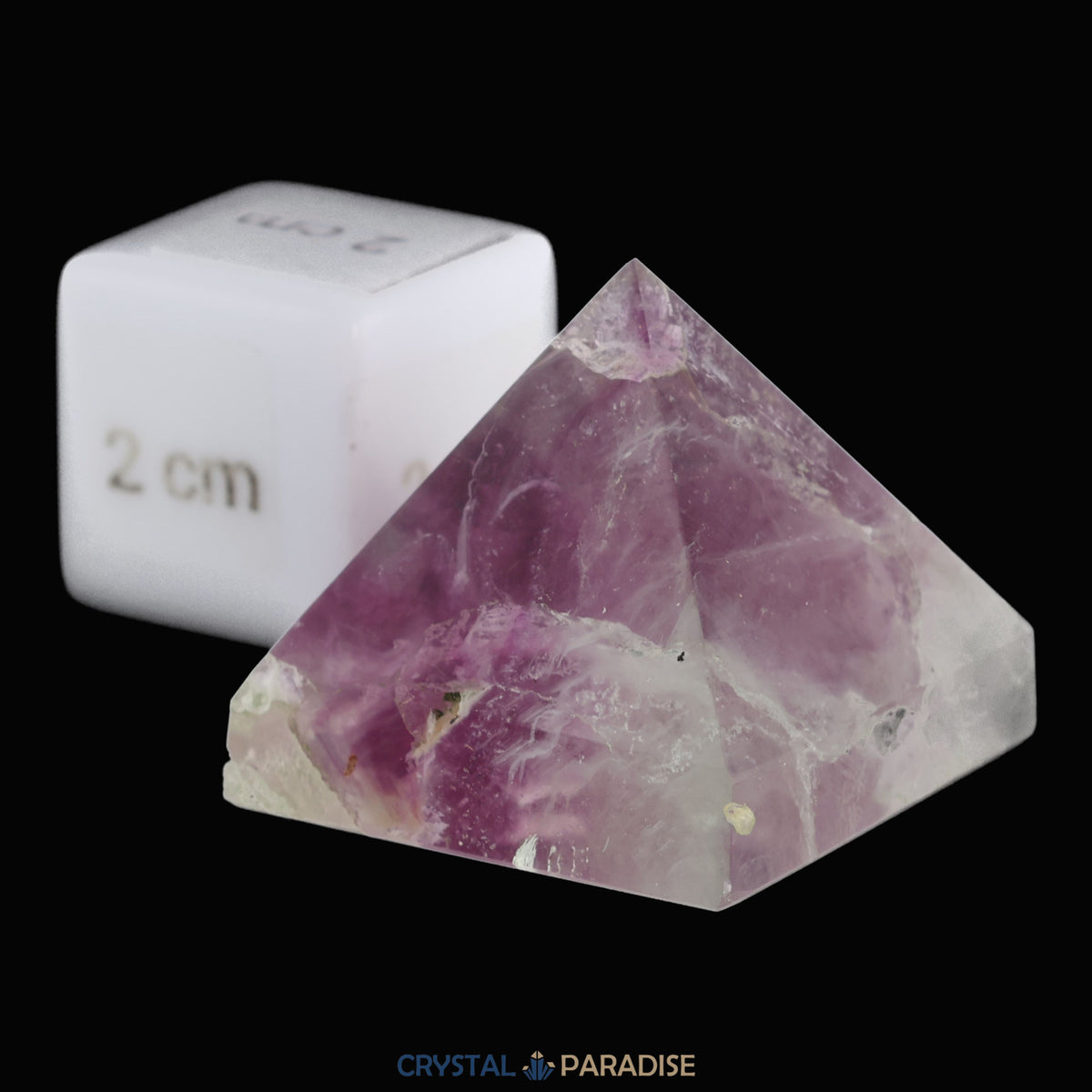Mini Grüne Fluorit Pyramide (3 cm) – Ansicht 9