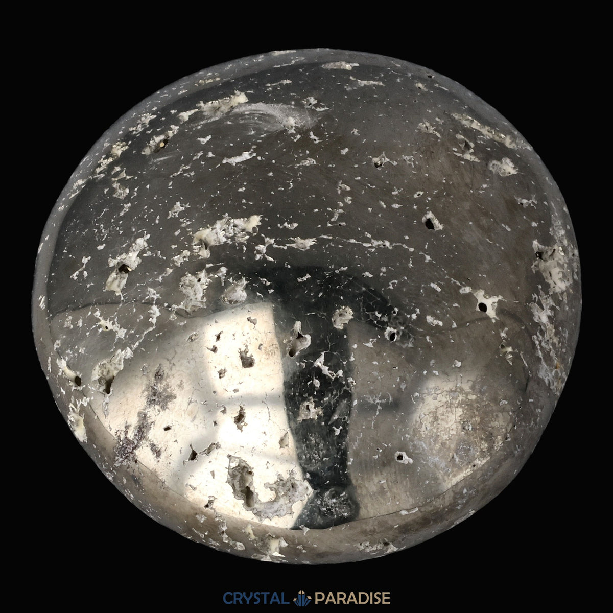 Pyrit Druzy Handschmeichler aus Huánuco, Peru (ca. 5,5 cm) – Ansicht 10