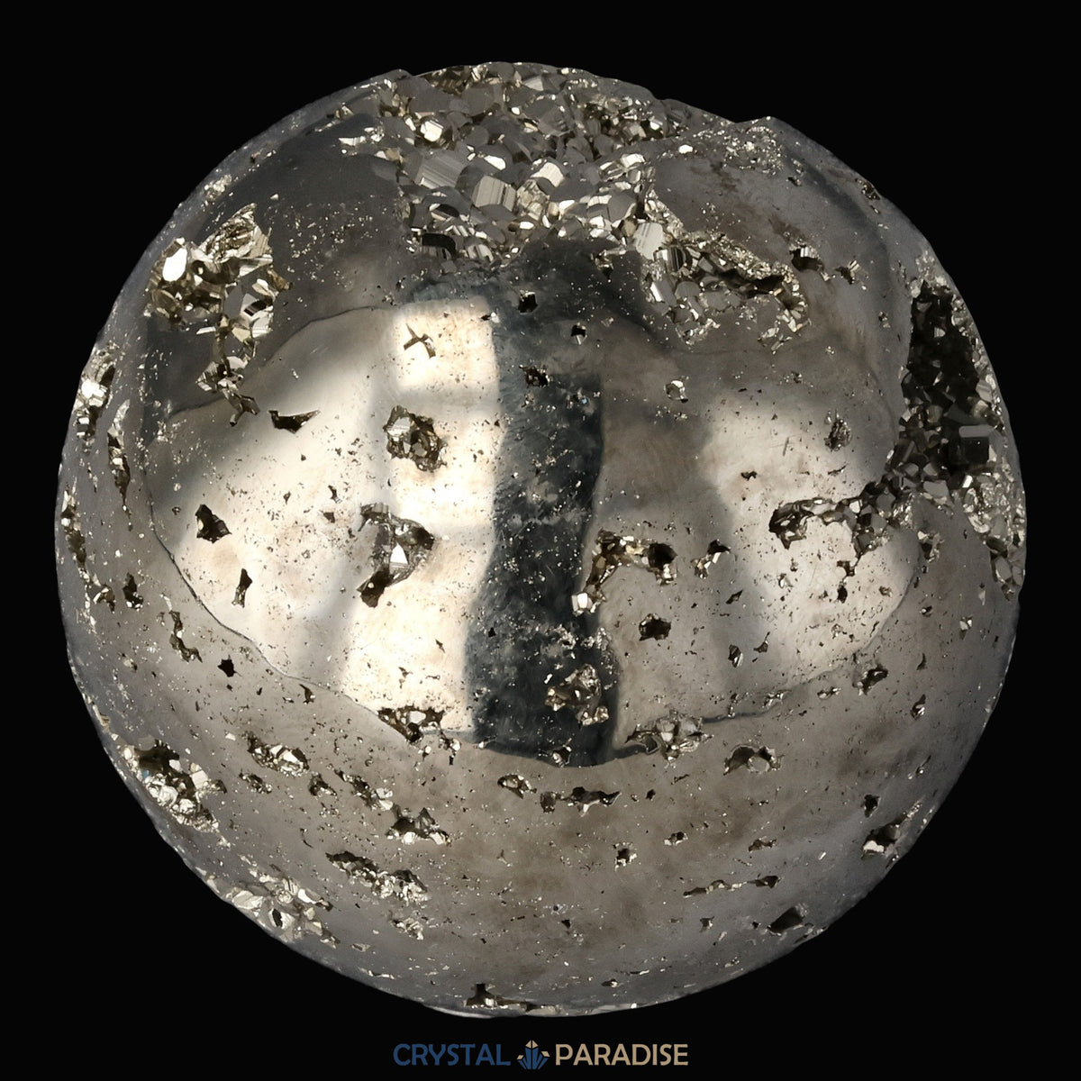 Pyrit Druzy Kugeln aus Huánuco, Peru 5cm – Ansicht 11