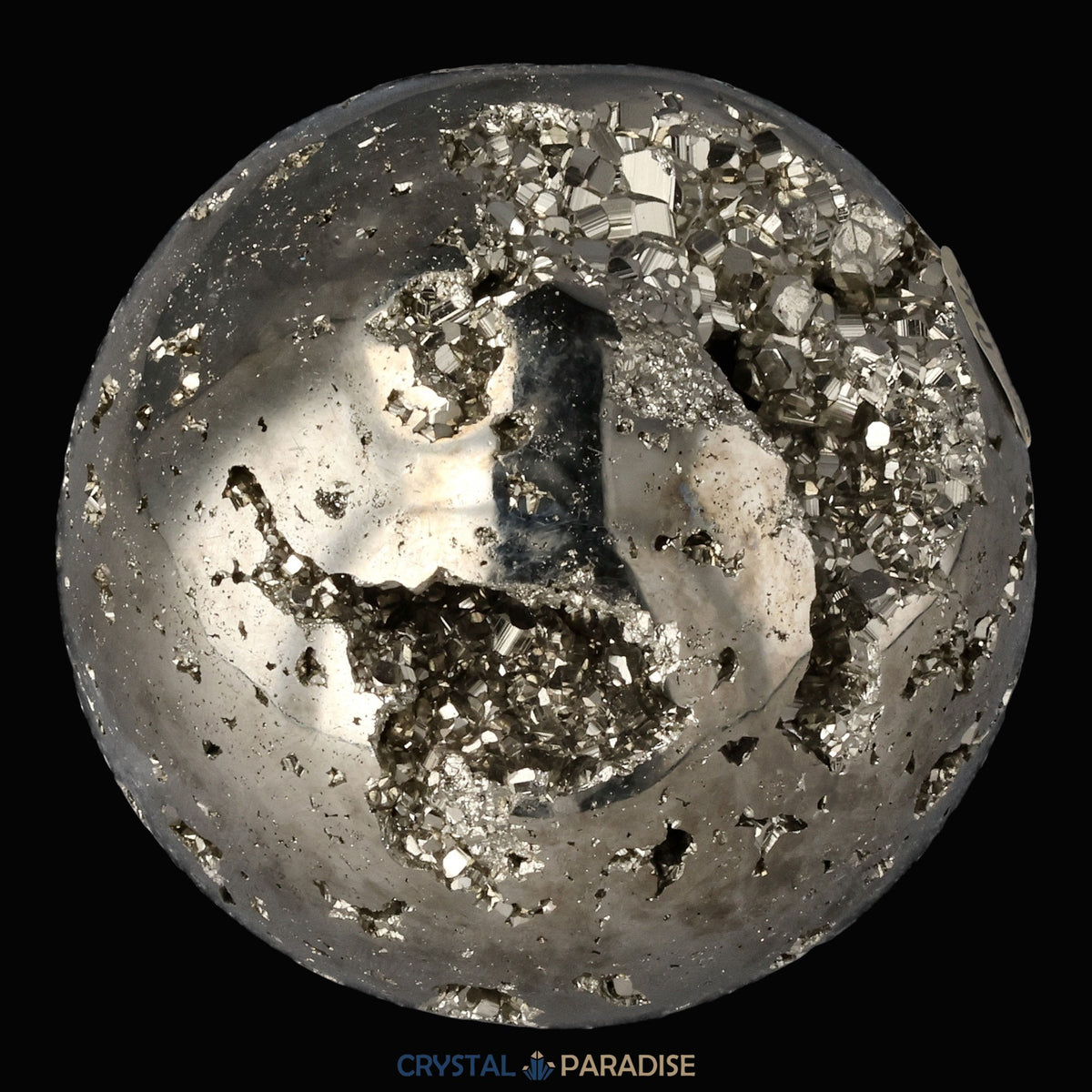 Pyrit Druzy Kugeln aus Huánuco, Peru 5cm – Ansicht 14