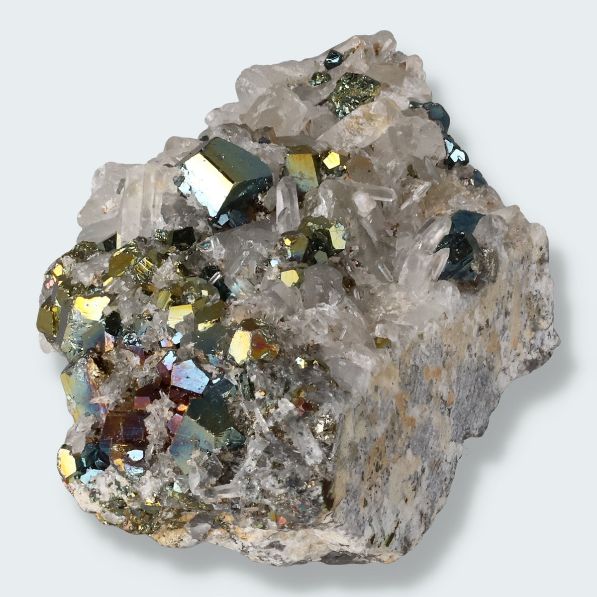 Regenbogen Pyrit aus Indonesien (192g) – Ansicht 3