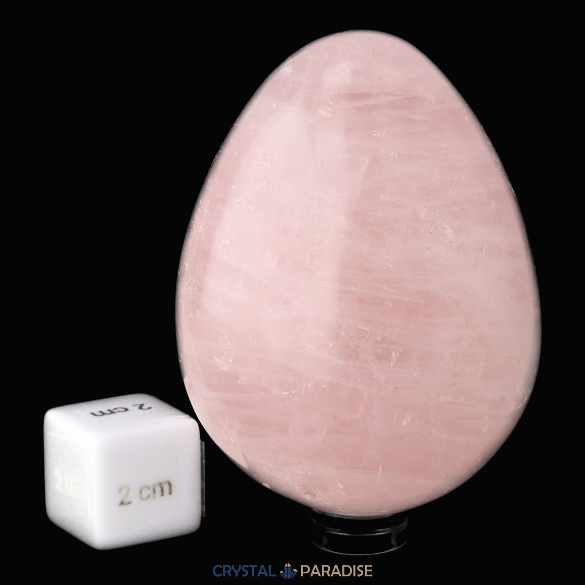 Rosenquarz Ei – Ansicht 8
