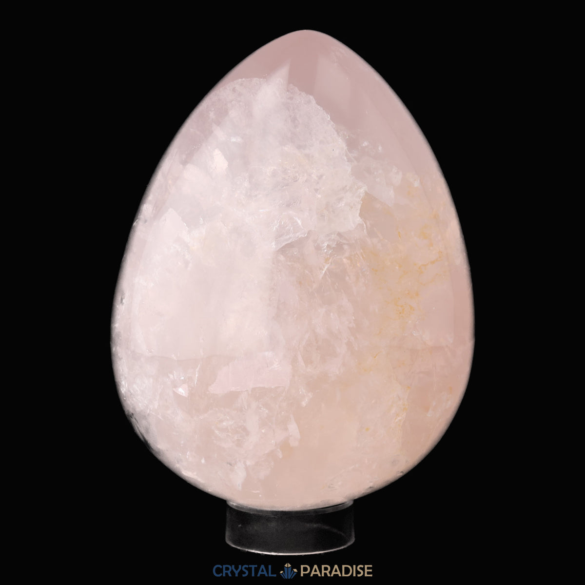 Rosenquarz Ei XL 11cm (1218g) – Ansicht 7