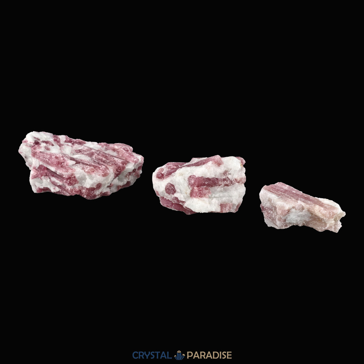 Rubelit (Turmalingruppe) Stufe aus Brasilien – Ansicht 9
